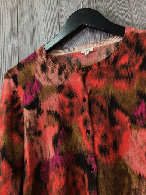 J Crew Cardigan Merino Size Medium Knit